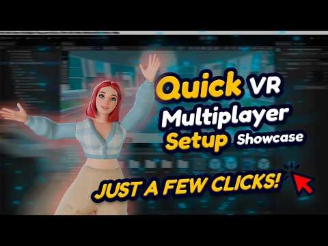QuickSceneSetup Tool Showcase - VR Multiplayer Fusion Template For Meta Avatars