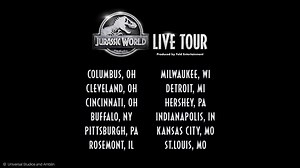 #JurassicWorldLiveTour is flying into your town! Tickets to the first 12 cities are on presale now with code WBJW22. Get ticket info at https://feld.ly/jwlt-presale1 | Jurassic World Live Tour