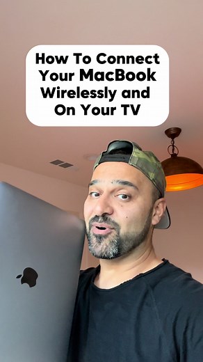 You guys asked for it so here you go, how to connect your Macbook wirelessly on your TV ENJOY #macbookpro #macbooktips