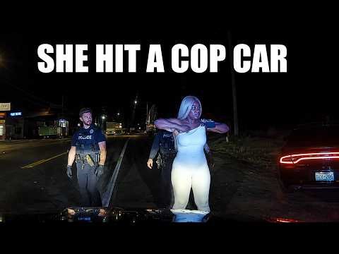 Entitled Suspect REAR-ENDED Police Lieutenant's Squad Car-Don't Cry NOW!!!