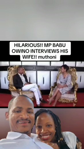 Babu owino interviews his wife Muthoni | Owino Caleb