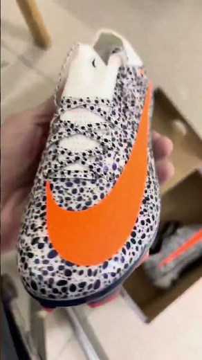 Nike Air Zoom Mercurial Vapor 16 Elite FG Firm Ground Soccer Cleats - White/Electric Orange/Sapphire