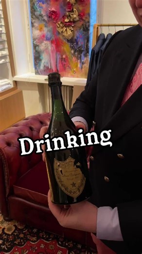 Drinking Dom Pérignon 1949. What a Champagne. #domperignon #champagne