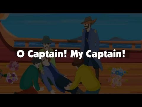 O Captain! My Captain! by Walt Whitman | English Poem | English Coach 8