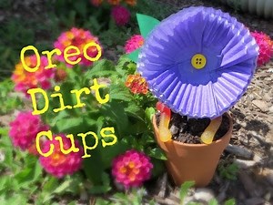 Oreo Pudding Dirt Cups