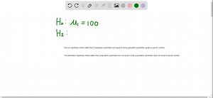 Define null and alternative hypotheses, and give an example of each. | Numerade