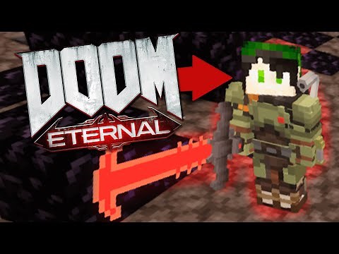 Este mod hace que Minecraft se vea como DOOM ETERNAL ⚔️ y que el Nether se ponga en ULTRAPESADILLA