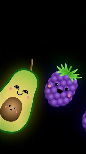 Do you dance cumbia? 💃 ¡Frutas Bailando! 🍍🍎