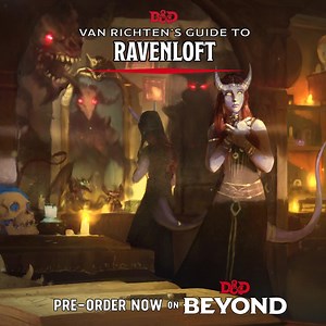🦇 2 new spine-chilling subclasses 🔥 Over 30 new eerie Domains of Dread 🎁 Dangerous dark gifts & creepy character options Pre-order Van Richten's Guide to Ravenloft on D&D Beyond to unlock exclusive character sheet cosmetics & digital dice | D&D Beyond