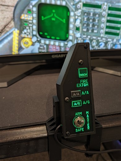 DCS World F/A-18 Hornet Master Arm Panel - Etsy