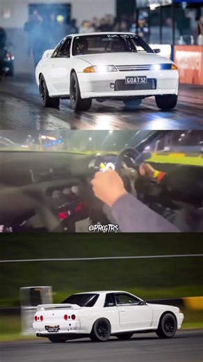 Epic Manual GTR Burnout Showdown - Boosted Nissan Power #burnout #boost #nissangtr #jdm #dragracing
