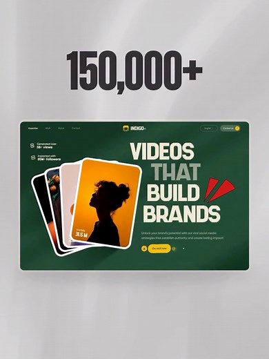Marketing Web Design Animation Tutorial 🔥 What do you think of these animated websites? Any tutorial that you want, let me know. ---------------------- #webdesign #webdesigner #uiuxdesign #uxdesign #development #fyp