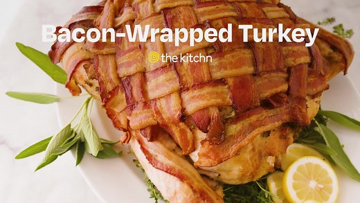 How To Make a Bacon-Wrapped Turkey