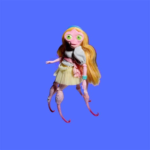 Custom Furby Oddbody Long Furby Alien Monster Doll Handmade Art Plush Puppet Custom Odd Funny Gifts Weird Gifts Fairy Goth Puppet - Etsy