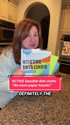 Say Goodbye to Paper Towels with Swedish ACTIVE Dish Towels