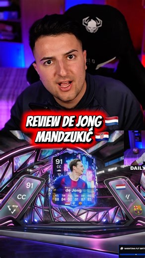 Review De Jong 🇳🇱 Flashback e Mandzukić 🇭🇷 Fut Birthday 🎂 #fc26