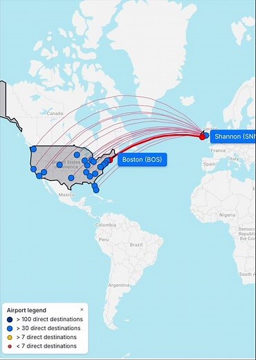 Why Ireland Has So Many Direct Flights to the U.S. | Flight Paths
