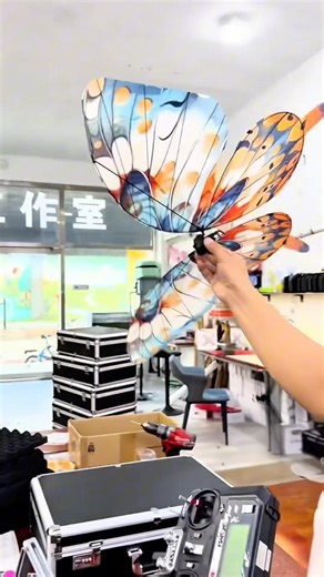 Remote Control Flying Butterfly | RC Butterfly | Goofy Fpv #shorts #tech #rchobby