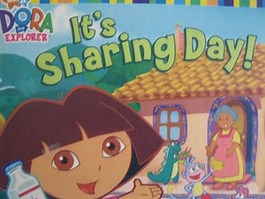 Dora the Explorer - It's Sharing Day ! - Read Aloud Story Books