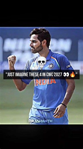 Imagine THIS Indian Pace Attack in CWC 2027! 😱🔥 #shorts