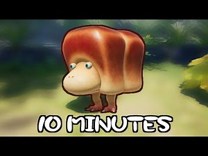 The Giant Breadbug for 10 minutes (Pikmin 4)