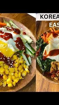 BIBIMBAP RECIPE WITH HOMEMADE BIBIMBAP SAUCE