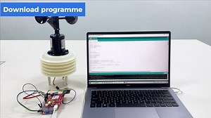 How to implement a remote monitoring weather station using basic coding and sensors