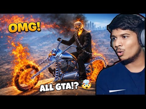 Ghost Rider Evolution in GTA Games | GTA Games Comparison 🤯