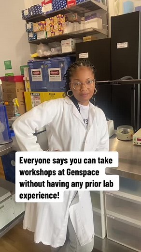 Come over to Genspace 😀 #fyp #sciencetok #science #communitylabs