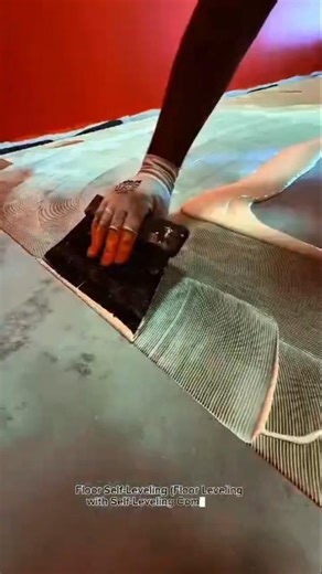 Professional Floor Leveling Process Using Self-Leveling Compound | Smooth Concrete Finish