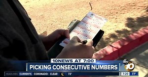 Picking consecutive lottery numbers works?