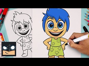 How To Draw Joy | Inside Out 2 - Videos For Kids