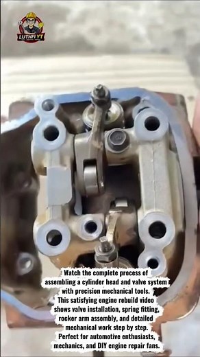 Assembling a Cylinder Head & Valve System | Engine Rebuild Assembly Process