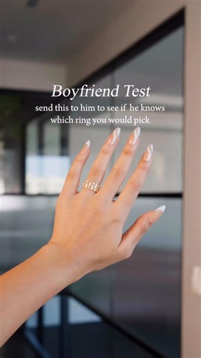 BLUESTONE | Fine Jewellery on Instagram: "Boyfriend test: let him pick. We’ll judge. 💍✨ . . . . . (women jewelry, women jewellery, diamond rings, solitaire rings, rings for women, luxury rings, statement rings, engagement style rings, premium jewelry, fine jewelry, modern ring designs, gifting rings, jewelry opinions, bluestone jewelry)"