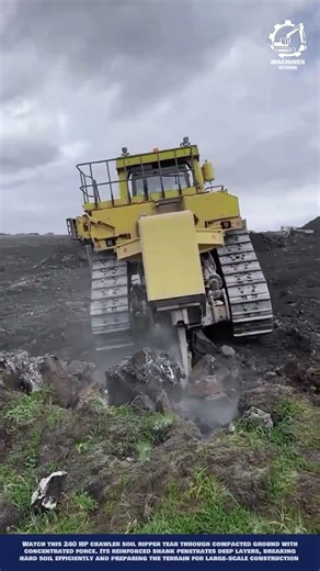 Heavy Duty Rock Ripper Machine Work for Major mining and quarrying operations