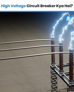 1.2M views · 15K reactions | High Voltage Circuit Breaker Kya Hai . . In this video, learn how to inspect high voltage lines using safe tools and techniques. #science #LifeAda #engineering #lifeAda #technology #3DAnimation #viralvideo | LifeAda | Facebook