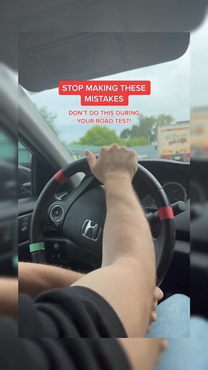 3.7K views · 28 reactions | Full video  https://invl.io/clm9g10 #SteeringMistakes #RoadTestTips #DrivingSkills #LearnToDrive #SafeDriving #DrivingTips #CarControl #BeginnerDrivers #DriverEducation #FYP | Free Driving Course 101 | Facebook