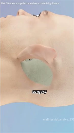 Cochlear Implants Surgery Procedure Medical animatione 3D #doctor #3danimation #cervicaltreatment