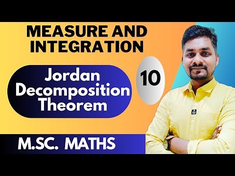 / Jordan Decomposition Theorem / Mesure integration / For Msc Mathematics by Krishna Singh✍️✍️