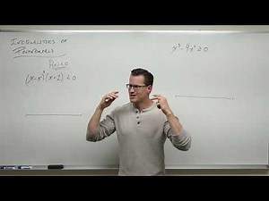 Inequalities with Polynomial Functions (Precalculus - College Algebra 46)