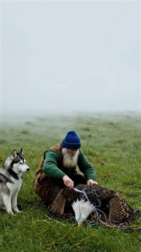 Trapped Eagle Saved By A Brave Man #animals #rescue #wildlife | PawRescue
