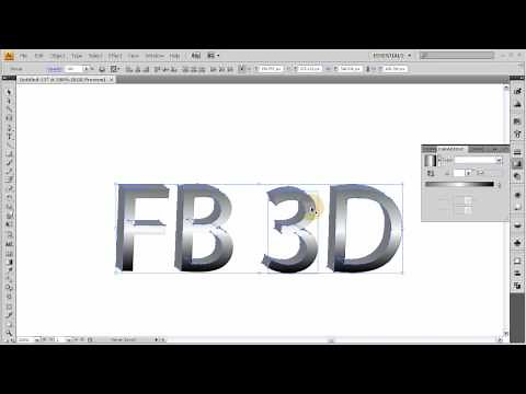 Custom 3D Logo and Text Creation Tutorial - Illustrator