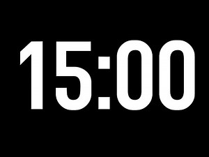 Accidental Presidency 15 Min DIY Countdown - Transparent Background - FREE DOWNLOAD