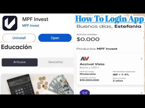 Mpf invest app how To Login mpf invest app