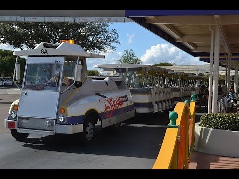 Disney Tram Shuttle, Walt Disney World, Florida USA