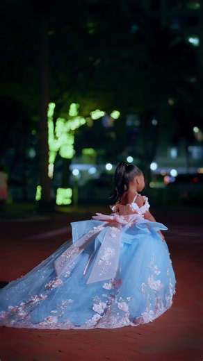 Mommy and Daddy love you princess 🥰😍❤️ Happy birthday Beautiful @Bestie_JJ🌸 🥳🥳 #birthdaydress #birthday #rich #princess #daughter