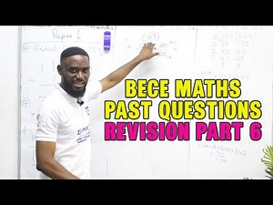 BASIC MATHS 2023 BECE PAST QUESTIONS AND ANSWERS | PART 6 | PAPER 2:41- 60| 2024 BECE REVISION CLASS