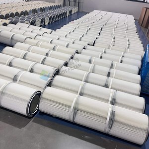 [Hot Item] Factory Polyester Pleated Industrial Cartridge Filter for Dust Extractor
