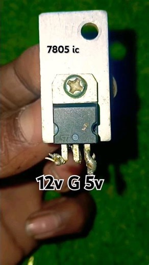 7805 ic connection #shorts #trending