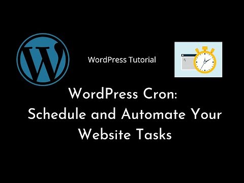 Automate Your WordPress Website with Cron: A Complete Guide to WordPress Cron Jobs | WordPress